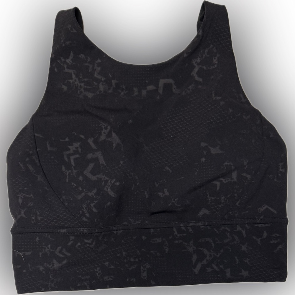 Lululemon Stronger As One Black Women's Sports Bra | Sz S